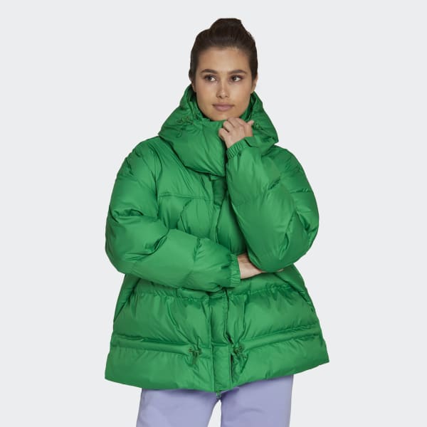 Gron adidas by Stella McCartney Mid-Length Padded Winter Jacket UG014