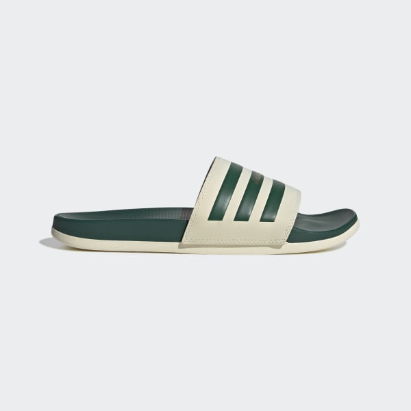 adidas Adilette Comfort Slides - White | Free Shipping with