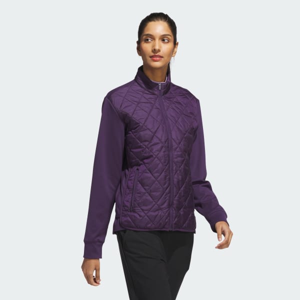 Purple Ultimate365 Quilted Full-Zip Jacket