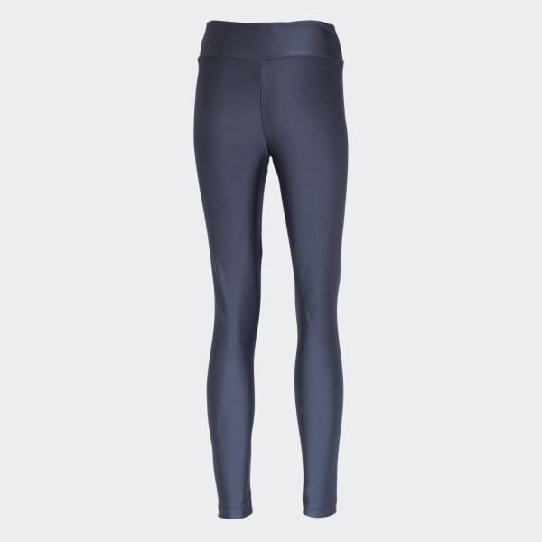 Azul Calça Legging Solida Veste As Brabas