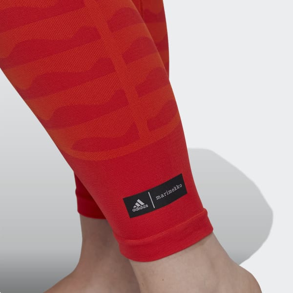 Arancione Leggings 7/8 Marimekko AEROKNIT (Curvy)