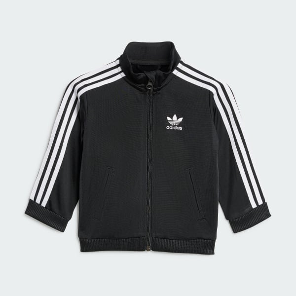 Czerń Dres Adicolor Firebird Kids