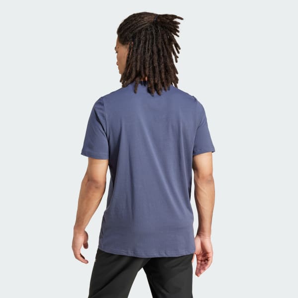 Blue Terrex Classic Logo Tee