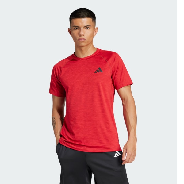 Red Gym+ Tee