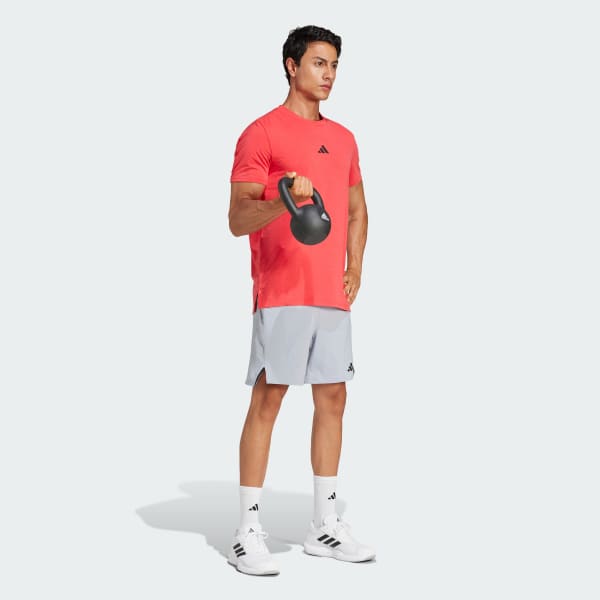 Red Designed for Training Workout Tee