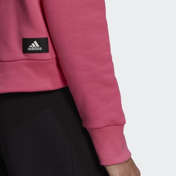 Rosado Polera con Capucha Future Icons Badge of Sport HM405