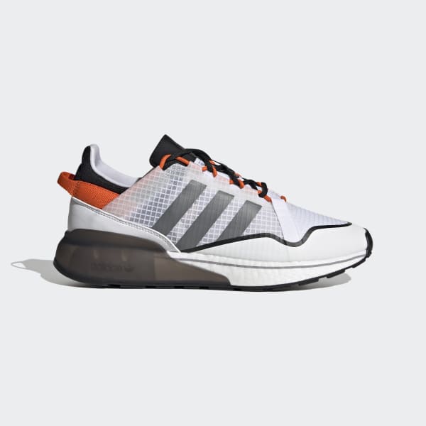 White ZX 2K Boost Pure Shoes LSO52
