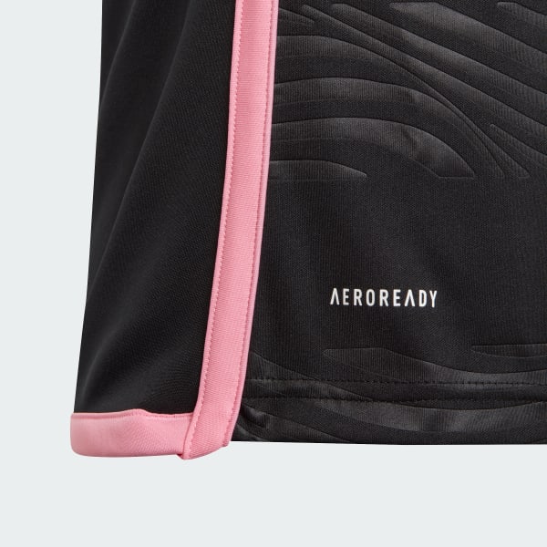 Siyah Inter Miami CF 23/24 Kids Messi Deplasman Forması