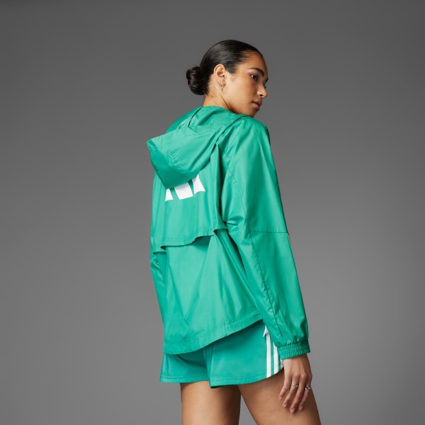 Green WIND.RDY Hyperglam Windbreaker