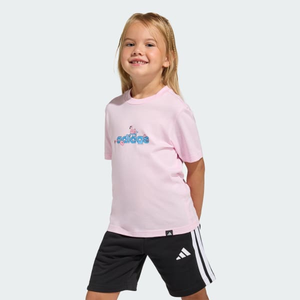 Rosa PLAYERA GRAPHIC SUMMER ADVENTURES PARA NIÑOS
