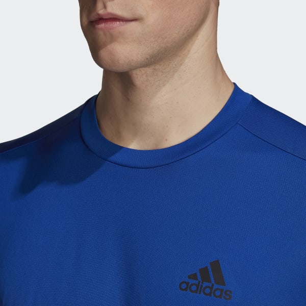 Blue AEROREADY DESIGNED TO MOVE SPORT TEE 42164