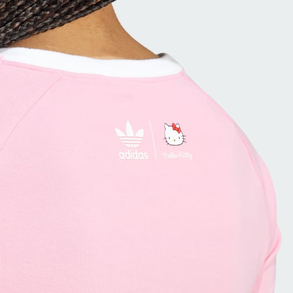 ◆コラボ◆HELLO KITTY X ADIDAS 3S BABY TEE(W)◆正規品◆人気 ◇コラボ◇HELLO KITTY X ADIDAS 3S BABY TEE(W)◇正規品◇人気