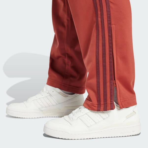 Adidas originals sst track pants red clearance