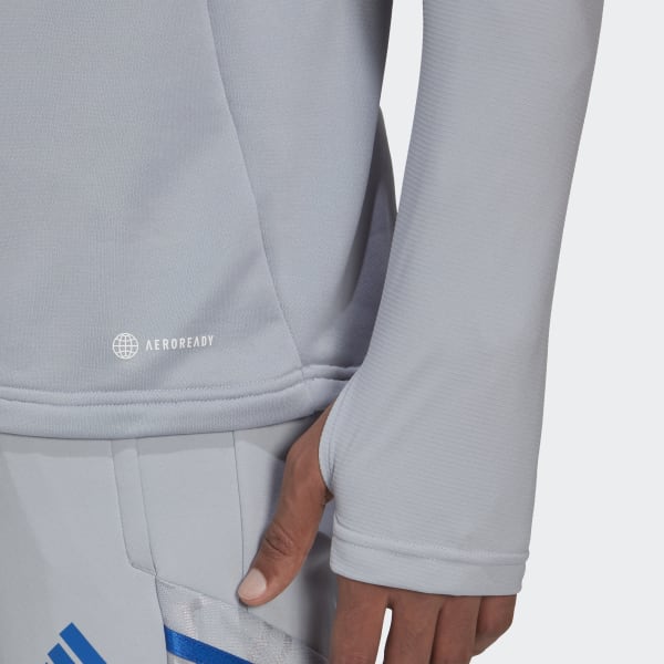 Grey Olympique Lyonnais Tiro 21 Training Top TO479