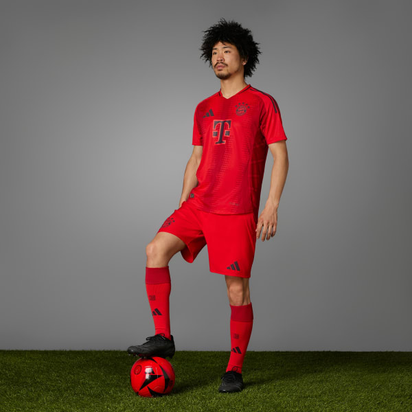 rood FC Bayern München 24/25 Authentiek Thuisshirt