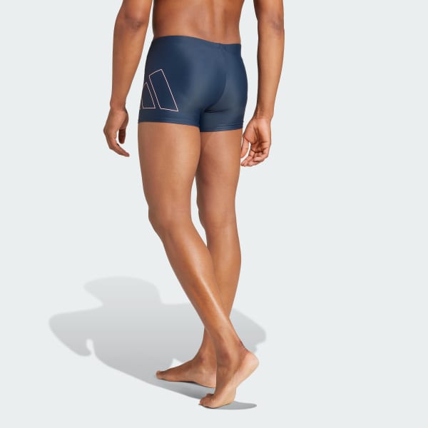 Μπλε Big Bars Swim Boxers