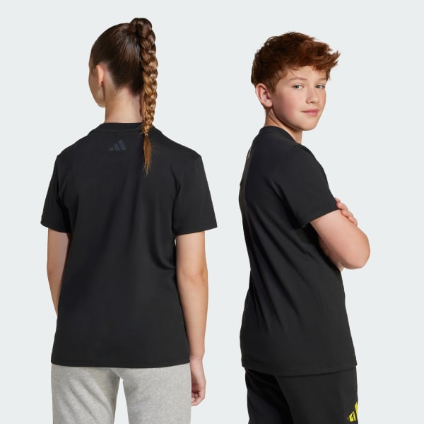 Μαύρο adidas x Smileyworld Graphics Tee Kids