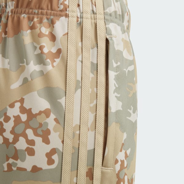 Beige Camo Tracksuit Bottoms