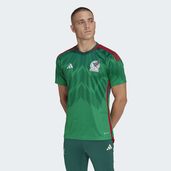สีเขียว เสื้อฟุตบอลชุดเหย้า Mexico 22