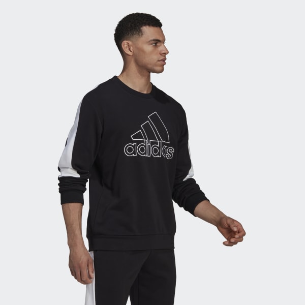 Negro Buzo Future Icons Badge of Sport Bordado