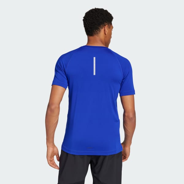 Blu T-shirt da allenamento Gym+