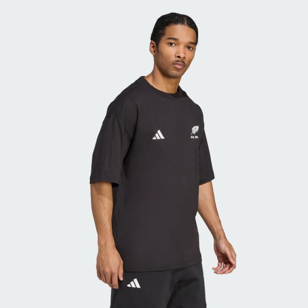 Svart All Blacks Presentation T-shirt