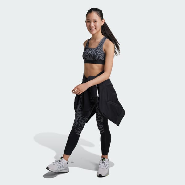 Childrens grey adidas leggings shop