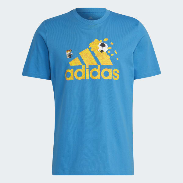 Niebieski adidas x LEGO® Football Graphic Tee L4176