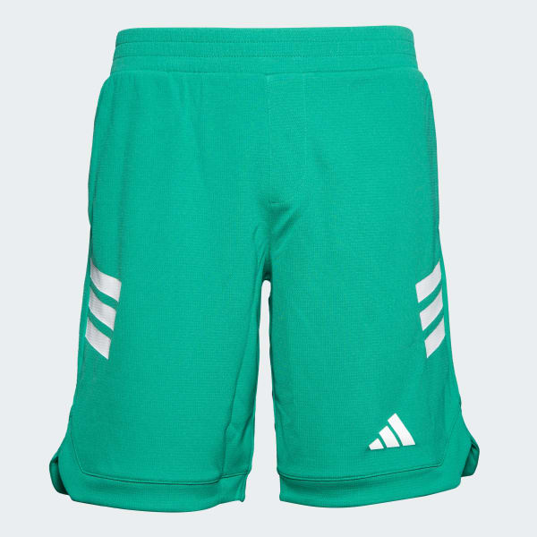 Green Bold Shorts Kids