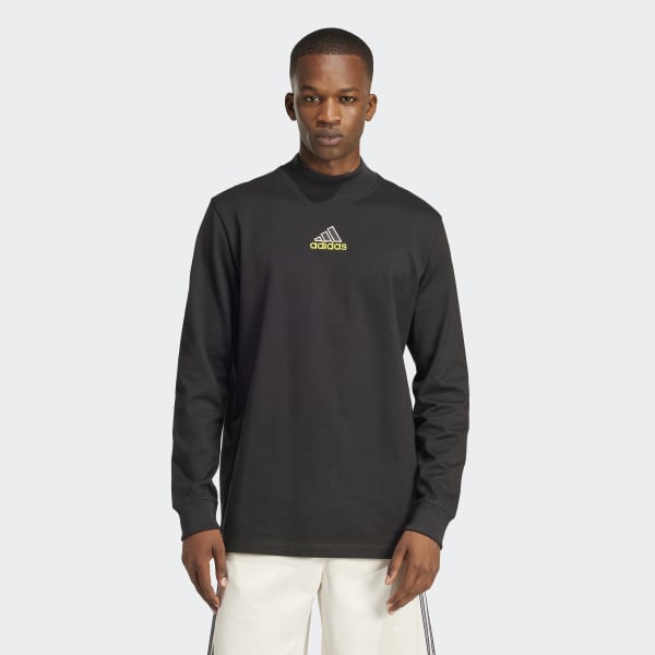 Maglia Long Sleeve Mock Neck Q1 - Beige adidas | adidas Italia