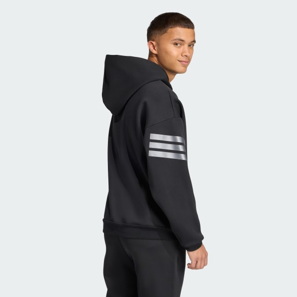 Black Future Icons 3-Stripes Hoodie