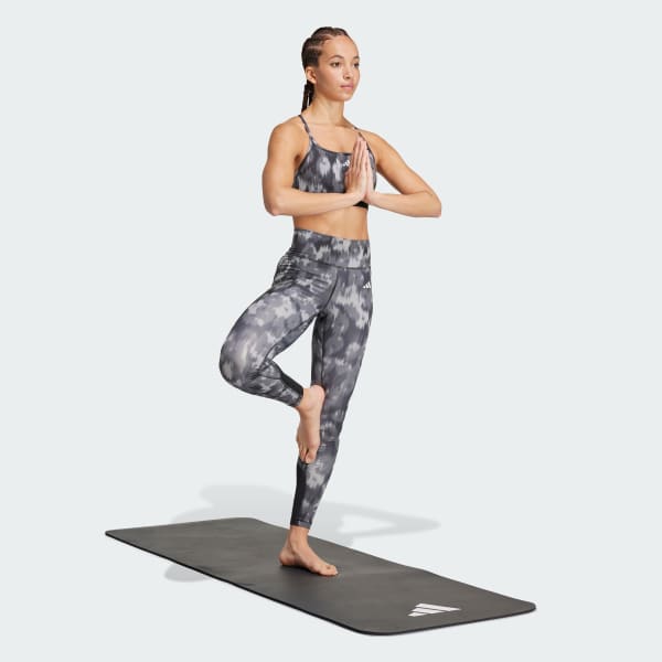 Gris Top Deportivo de Entrenamiento Aeroreact Essentials Estampado Floral Soporte Ligero