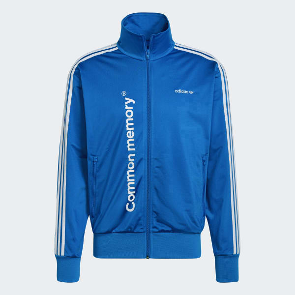 Blue Graphic Common Memory Track Jacket VT676