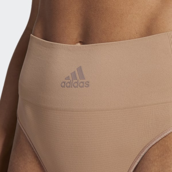 adidas Active Seamless Micro Stretch High Waist Thong Underwear