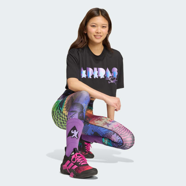 Jaune Legging adidas x Jeremy Scott Pride