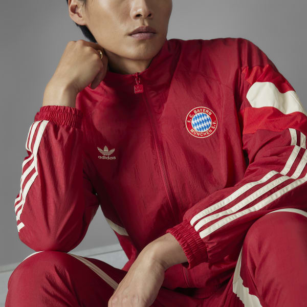 adidas FCバイエルン・ミュンヘン ピステ・ウィンドブレーカー adidas（アディダス）の「adidas/アディダス FBLI FCバイエルン