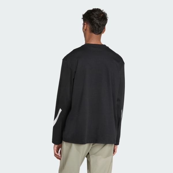 Czerń Z.N.E. Long Sleeve Long-Sleeve Top