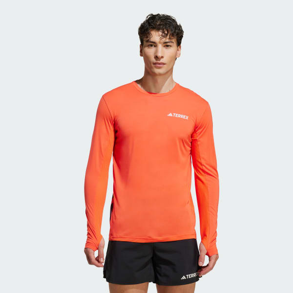 Orange Terrex Xperior Climacool+ Long Sleeve Tee