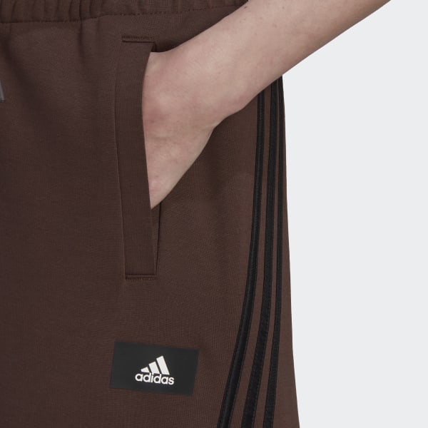 Braun Future Icons 3-Stripes Tracksuit Bottoms RT109
