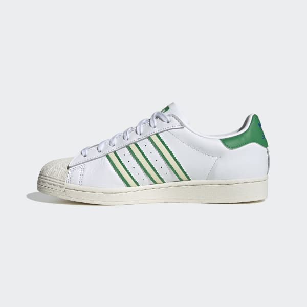 Adidas superstar top 80s verde