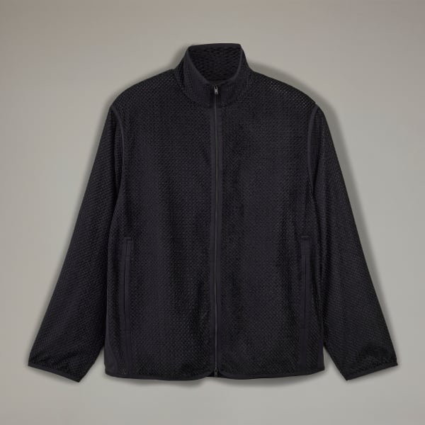 【Y3】M REF WO TRACKTOP◆IW7462 Clothing - Y-3 Refined Wool 3-Stripes Track Top - Black