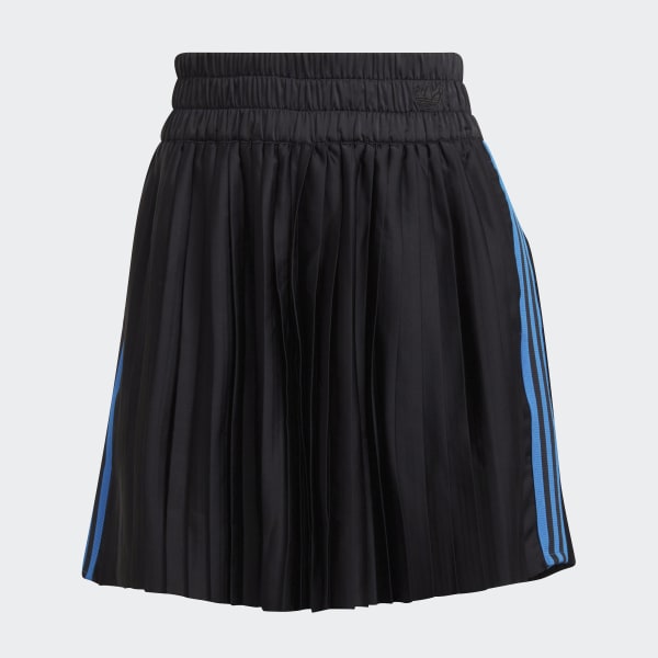 Negro Shorts Blue Version Plisados LE419