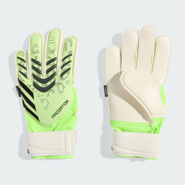 groen Predator Match Fingersave Goalkeeper Gloves Kids