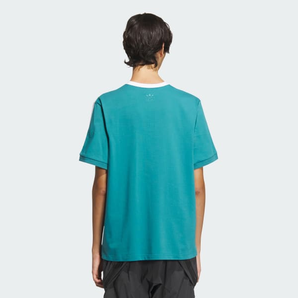 Tシャツ・カットソー adidas Trefoil Short Sleeve Tee Mint IW6311 adidas Trefoil Logo Play Football Graphic Short Sleeve Tee