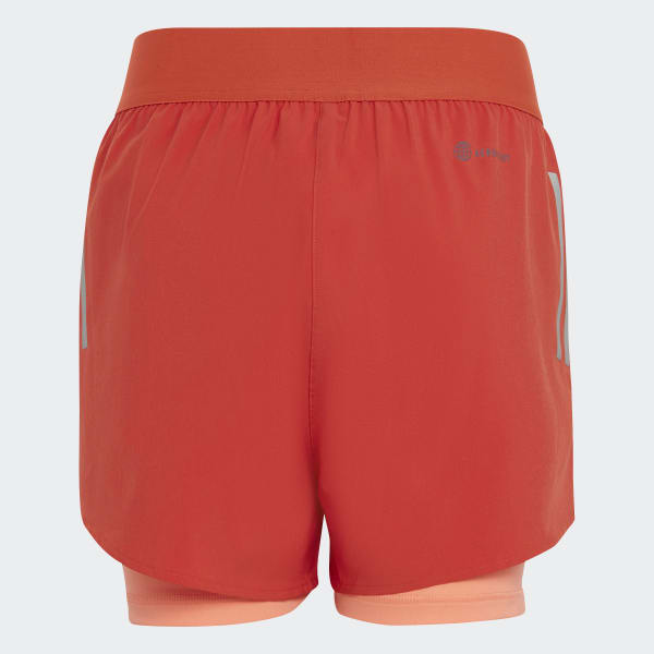 Rot Two-in-One AEROREADY Woven Shorts