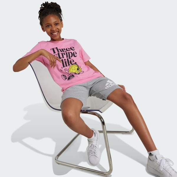 Rosa Camiseta Positivity Table Graphic