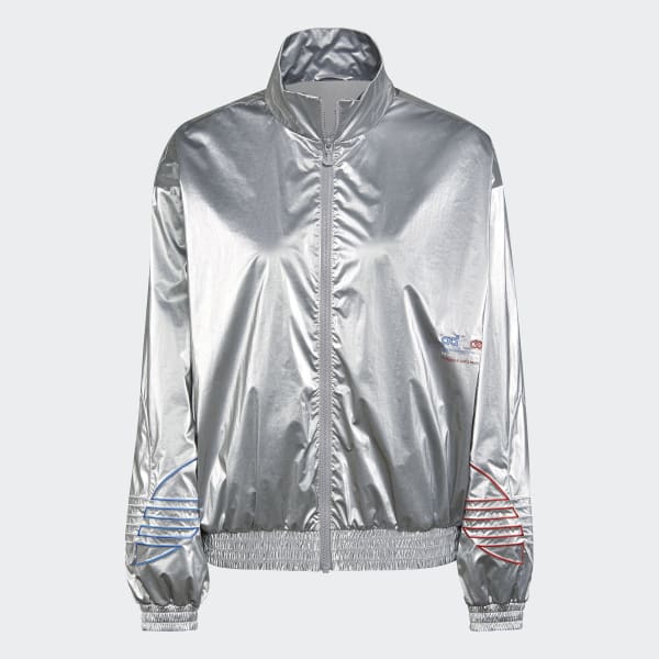 adidas Adicolor Tricolor Metallic Japona Track Jacket Silver adidas Philippines