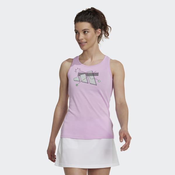 Roxo Camisola de Alças para Ténis AEROREADY QY851