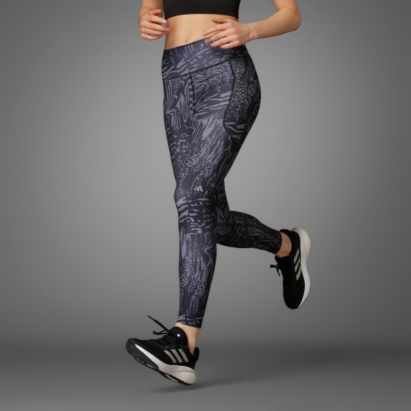 Adidas Women's Aeroknit 7/8 Running Tights HB9242 Light Purple