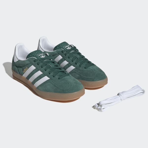 Tênis Gazelle Indoor - Verde adidas | adidas Brasil